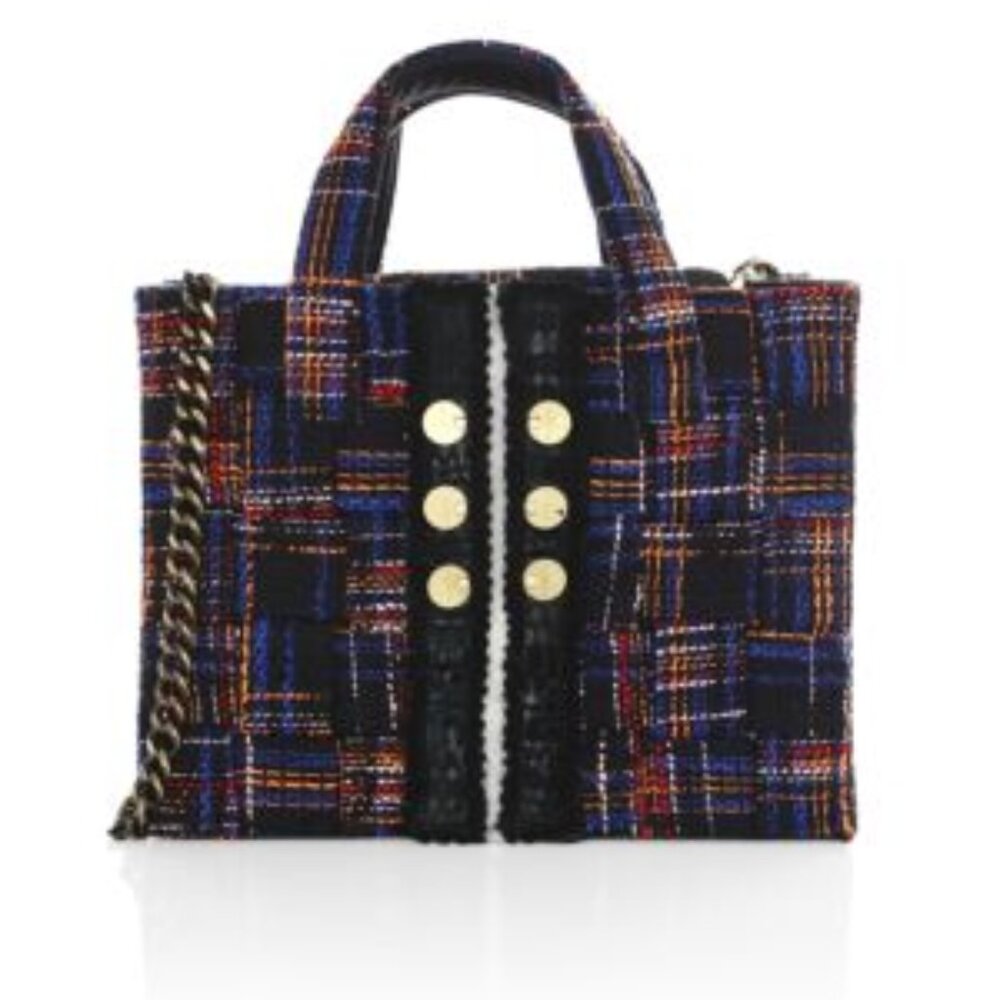 NWT Frye Farrah cognac leather satchel metal top handle tote bag crossbody purse - Picture 11 of 16